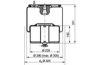 VOLVO 01076076 Boot, air suspension